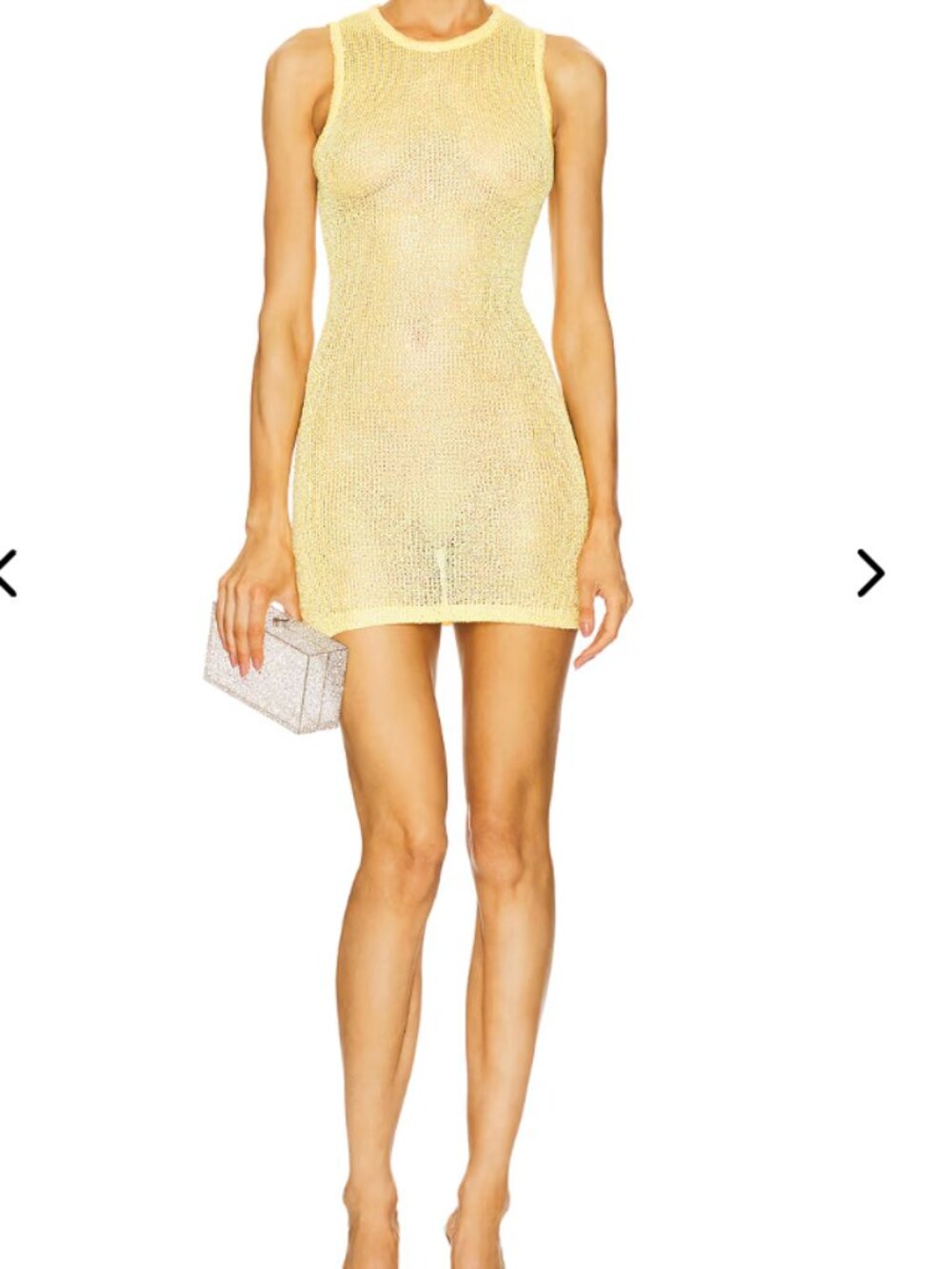 NWT Size M yellow Albella Mini Dress MORE TO COME revolve